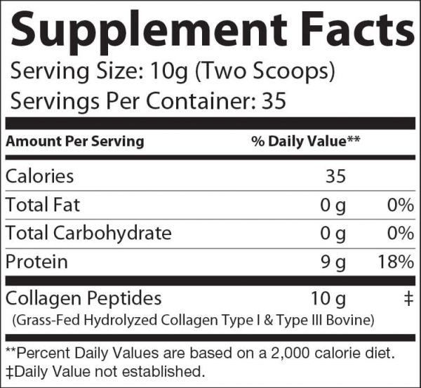 Collagen Type 1 & 3 Grass Fed 350g – 35 servings - Image 2