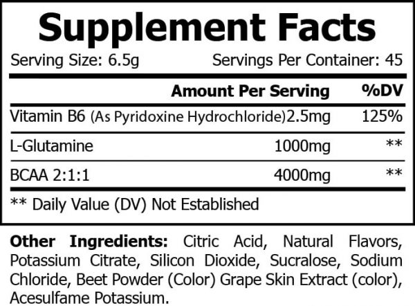 BCAA Shock Powder (Watermelon) - Image 2