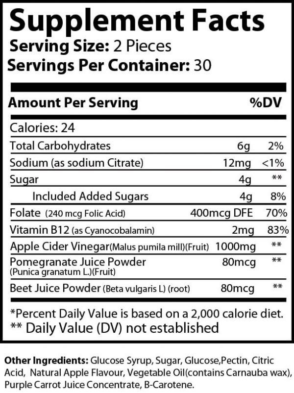 Apple Cider Vinegar Gummies - Image 2